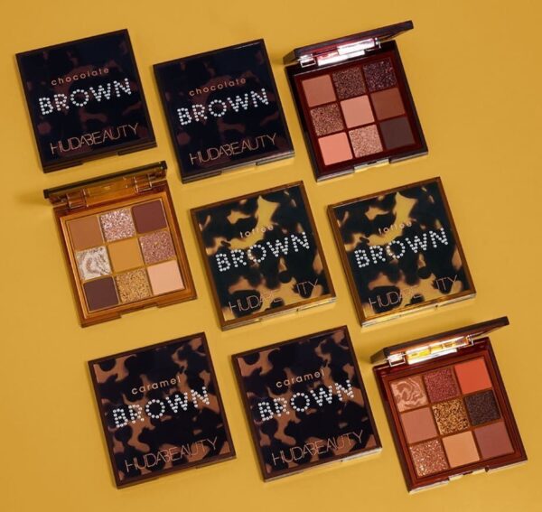 HUDABEAUTY Brown Obsessions Eyeshadow Palettes هدى بيوتي ظلال عيون براون اوبزشن