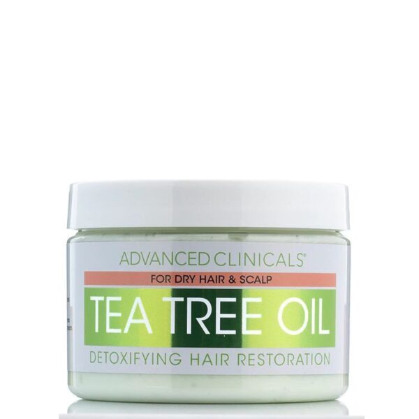 ADVANCED CLINICALS TEA TREE OIL ادفانس كلينيكالز زيت شجرة الشاي ماسك شعر