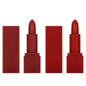 HUDA BEAUTY Mini Power Bullet Matte Lipstick Duo حمر هدى بيوتي ستك بحجم ميني