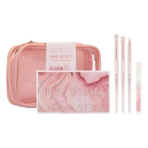 HUDA BEAUTY Rose Quartz eye & lip kit هدى بيوتي روز كوارتز عين &شفاه كيت
