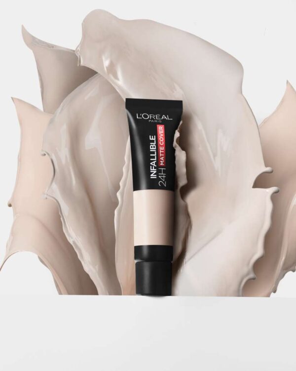 L’ORÉAL PARIS INFALLIBLE 24h Matte Cover Foundation لوريال باريس انفيلبل مات كوفر فونديشن