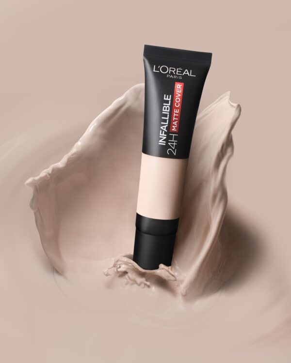 L’ORÉAL PARIS INFALLIBLE 24h Matte Cover Foundation لوريال باريس انفيلبل مات كوفر فونديشن