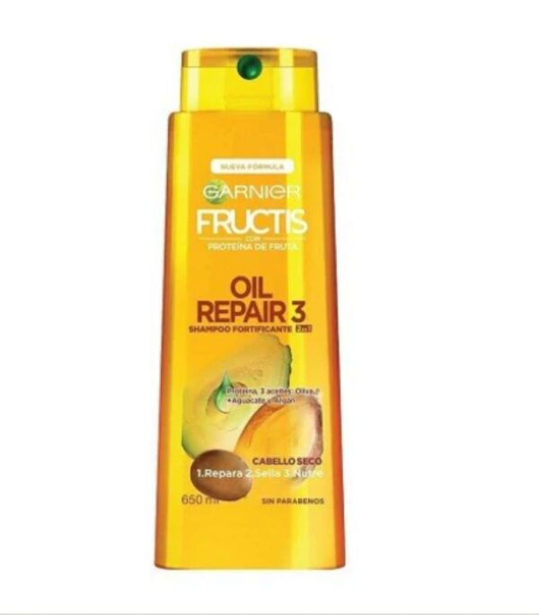 GARNIER FRUCTIS OIL REPAIR 3 650 ml شامبو غارنيه