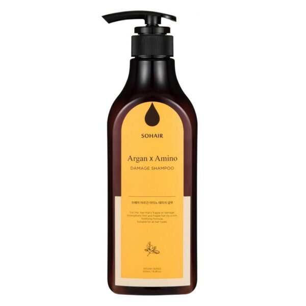 SOHAIR ARGAN AMINO DAMAGE SHAMPOO سوهير ارغان امينو شامبو