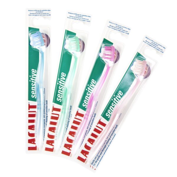 Lacalut Sensitive Tooth Brush فرشاة تنظيف اسنان حساسة