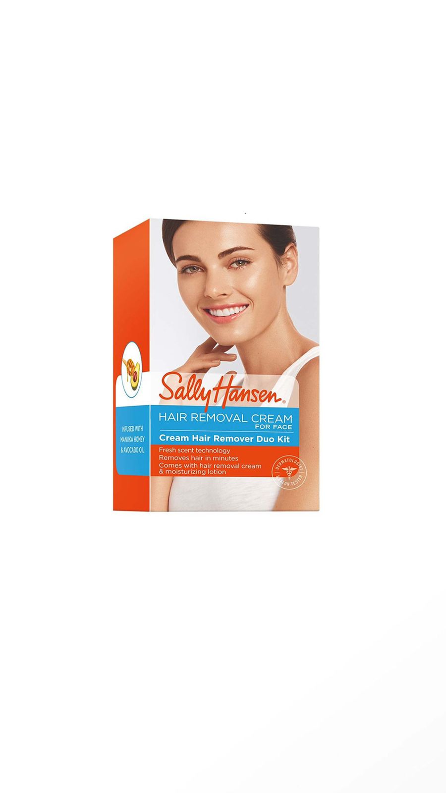 Sally Hansen Hair Removal Cream for face سالي هانسن كريم أزالة شعر الوجه