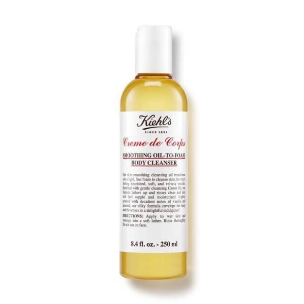 kiehls body cleanser oil_foam كيلز غسول جسم