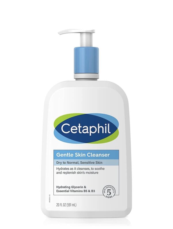 Cetaphil Gentle Skin Cleanser face&body all skin types 591 ml سيتافيل غسول لجميع انواع البشرة
