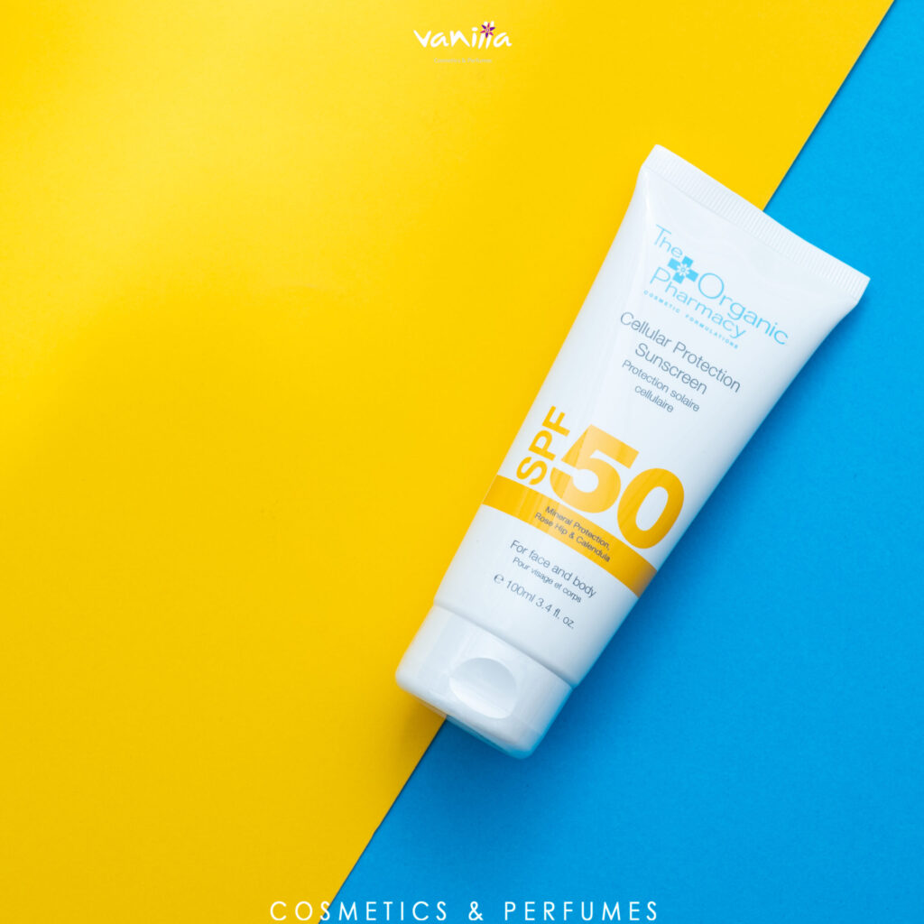 THE ORGANIC PHARMACY Sunscreen اوركانك فارمسي واقي حماية من الشمس فانيلا