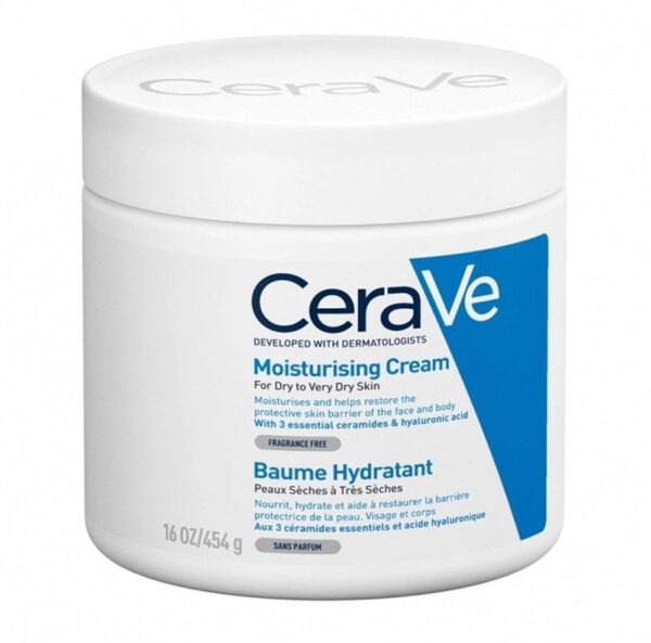 Cerave Moisturizing Cream for dry to very dry skin( 454g ) سيرافي كريم مرطب