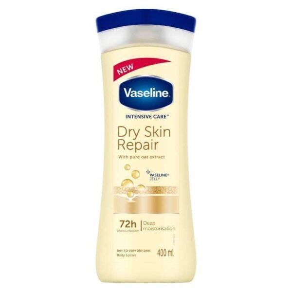 Vaseline body lotion Dry Skin Repair 400 ml فازلين لوشن جسم