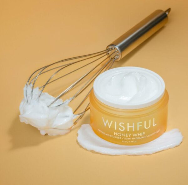 55 G-HUDABEAUTY WISHFUL Honey Whip Peptide Moisturizer هدى بيوتي وش فل مرطب هوني هيب ببتيد