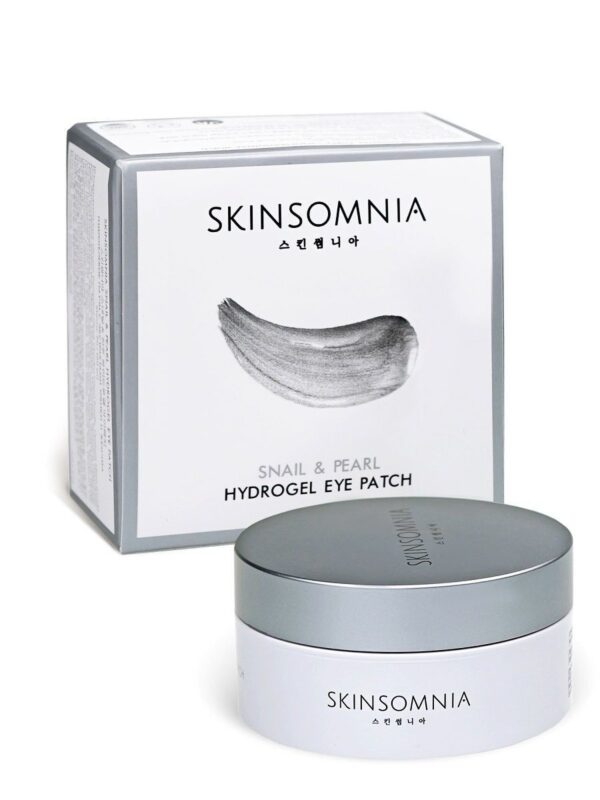 SKINSOMNIA SNAIL & PEARL HYDROGEL EYE PATCH بادات هايدرو جيل للعين