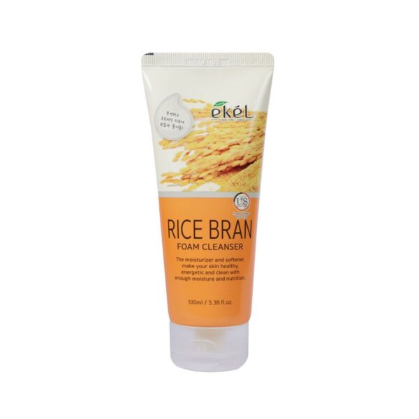 EKEL RICE BRAN Foam Cleanser ايكل غسول رغوي بالأرز البني