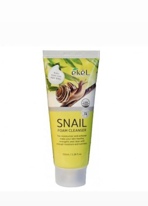 Ekel Snail Foam Cleanser ايكل غسول رغوي بالحلزون