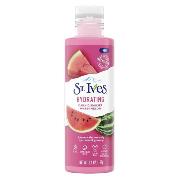 St. Ives Hydrating Daily Cleanser Watermelon ستيفز غسول يومي بالبطيخ