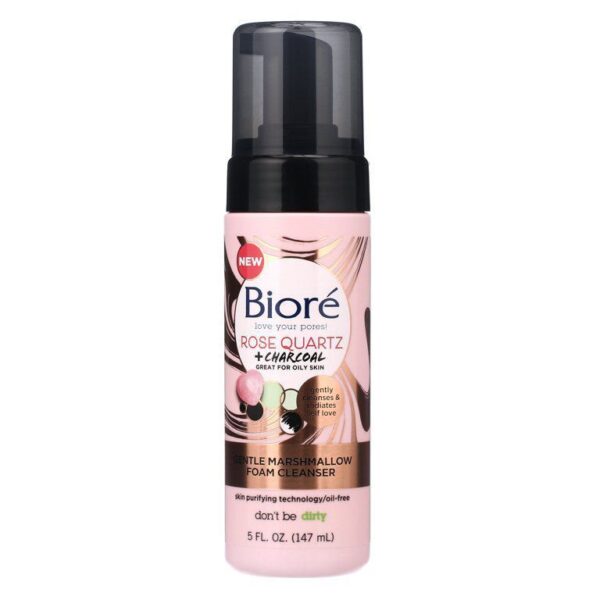 Bioré Rose Quartz Foam Cleanser بيوريه روز غسول رغوي