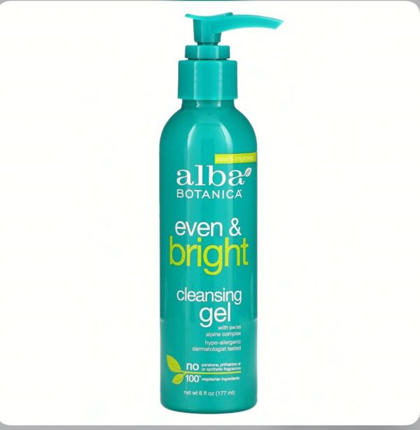 Alba even & bright cleansing gel البا غسول جل للبشرة