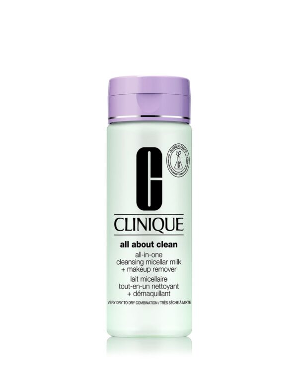 CLINIQUE All About Clean All-in-One Cleansing Micellar Milk + Makeup Remover كلينك غسول ميسيلار حليبي ثنائي الأستخدام