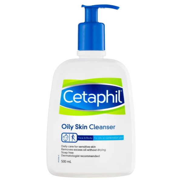 Cetaphil Daily Facial Cleanser normal to oily 500ml سيتافيل غسول للبشرة العادية والدهنية