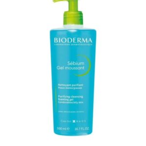 BIODERMA Purifying cleansing  combination,oily skin 500 ml  بايو ديرما غسول منقي للبشرة المختلطة والدهنية