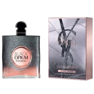 YVES SAINT LAURENT BLACK OPIUM FLORAL SHOCK EAU DE PARFUM 90 ml عطر بلاك اوبيوم نسائي