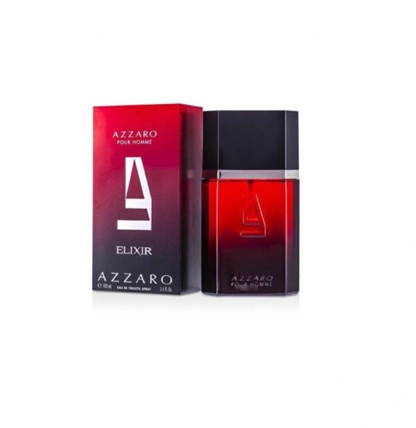 AZZARO ELIXIR POUR HOMME EAU DE TOILETTE 100 ml عطر ازارو الكسير احمر للرجال