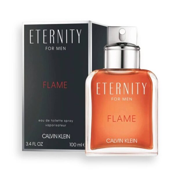 CALVIN KLEIN ETERNITY FLAME MEN EAU DE TOILETTE 100 ml عطر رجالي اتيرنتي