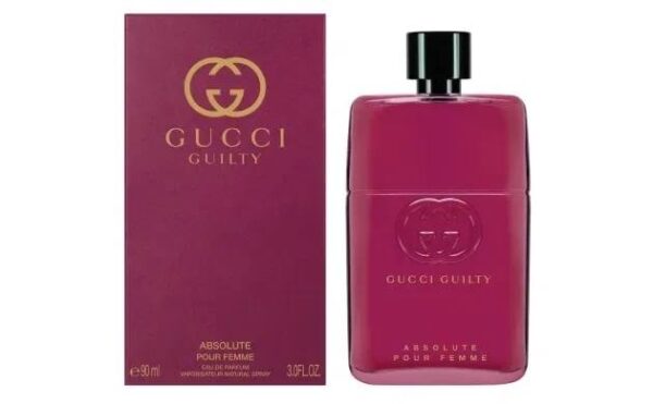 GUCCI GUILTY ABSOLUTE EAU DE PARFUM 90 ml عطر كوجي كلتي نسائي