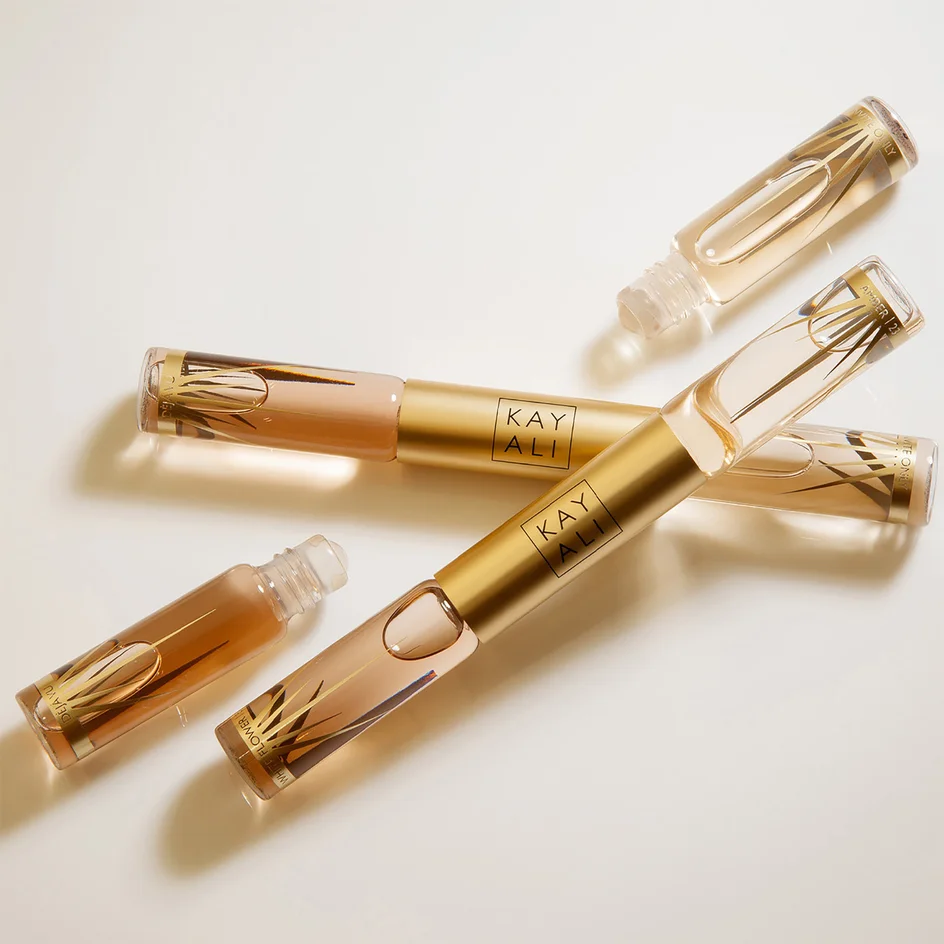 KAYALI ROLL AMBER & WHITE FLOWER 2 X 5 ML PARFUM عطر خيالي رول للنساء - Image 2