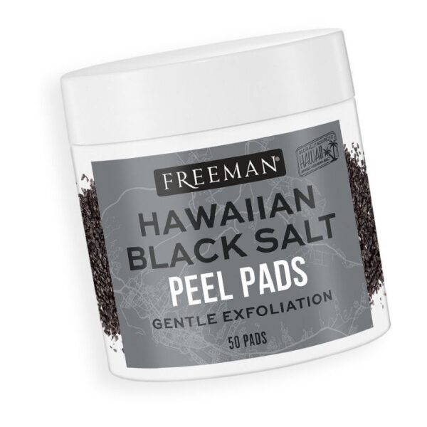 Freeman Hawaiian Black Salt Peel Pads فريمان بادات تقشير بخلاصة ملح هاواي الاسود