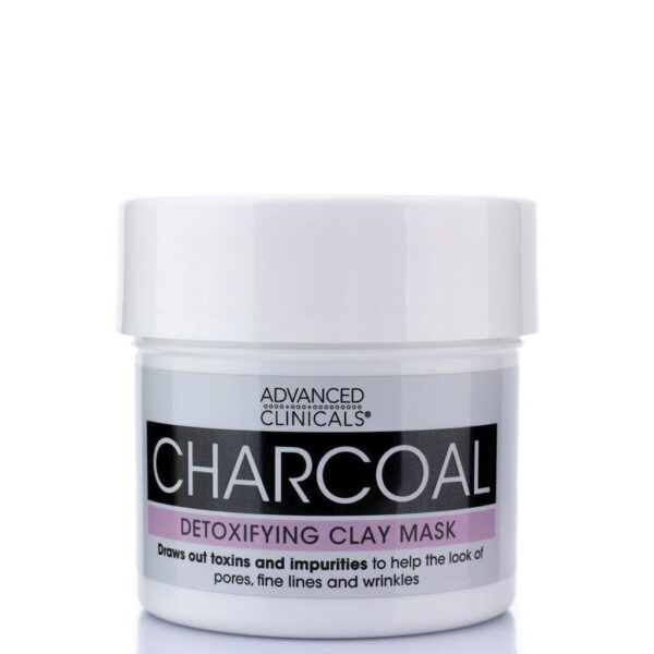 Advanced Clinicals Charcoal Detoxifying Clay Mask ادفانس كلينكالز ماسك الفحم