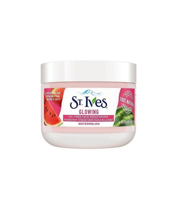 St. Ives Glowing Oil-Free Face Moisturizer Watermelon - 52gm ستيفز مرطب للبشرة بالبطيخ