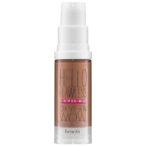 Benefit Cosmetics Hello Flawless! Oxygen Wow Liquid Foundation (Nutmeg) بينفيت هالو فلوليس اوكسجين واو لكود فونديشن