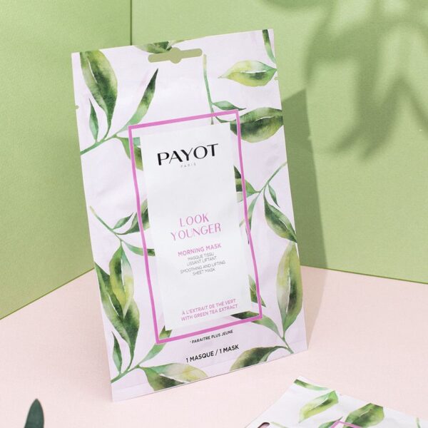 PAYOT LOOK YOUNGER MORNING MASK بايوت ماسك الشد الورقي