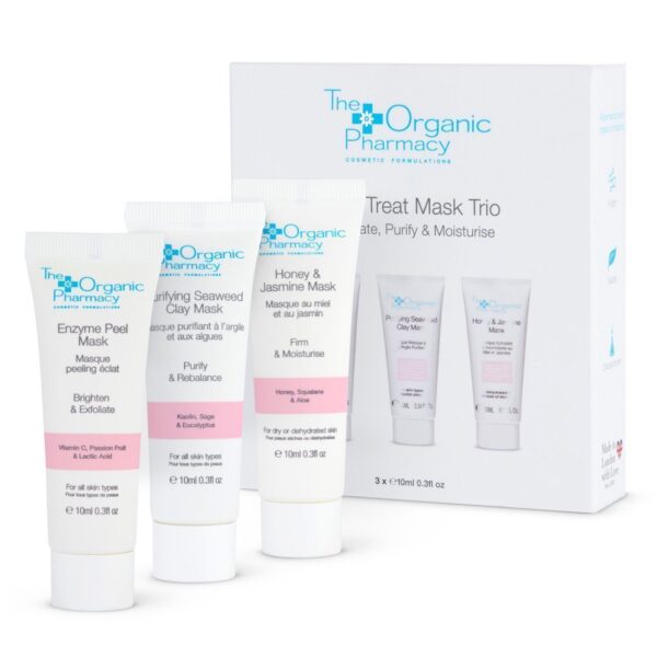 THE ORGANIC PHARMACY Skin Treat Mask Trio ذا اوركانك فارمسي ماسك علاج البشرة الثلاثي