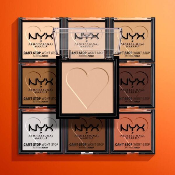 NYX CAN'T STOP WON'T STOP MATTIFYING POWDER ان واي اكس كانت ستوب ونت ستوب ماتفاينغ باودر