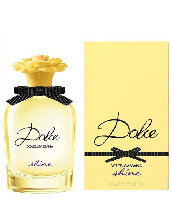 DOLCE GABBANA SHINE YELLOW EAU DE PARFUM 75 ML عطر دولجي كابانا شاين نسائي