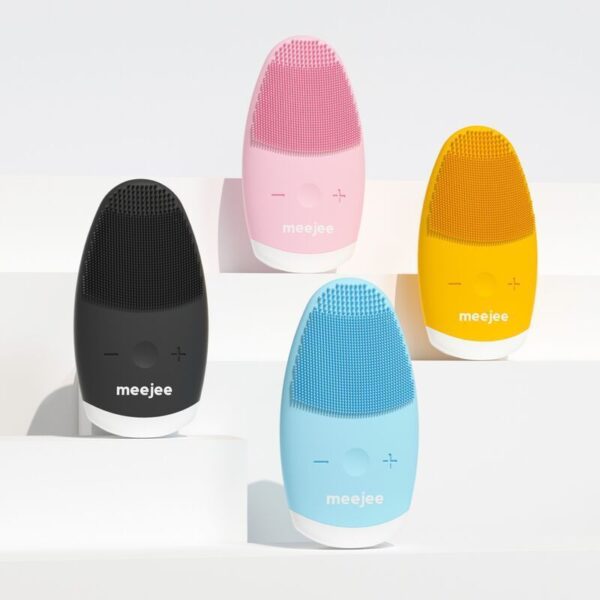 meejee sonic silicone facial cleansing massager ميجي فرشاة تنظيف البشرة الألكترونية