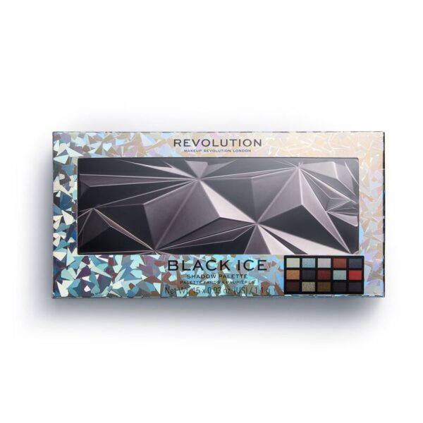 Revolution Glass Black Ice Shadow Palette رفليوشن باليت ظلال العيون