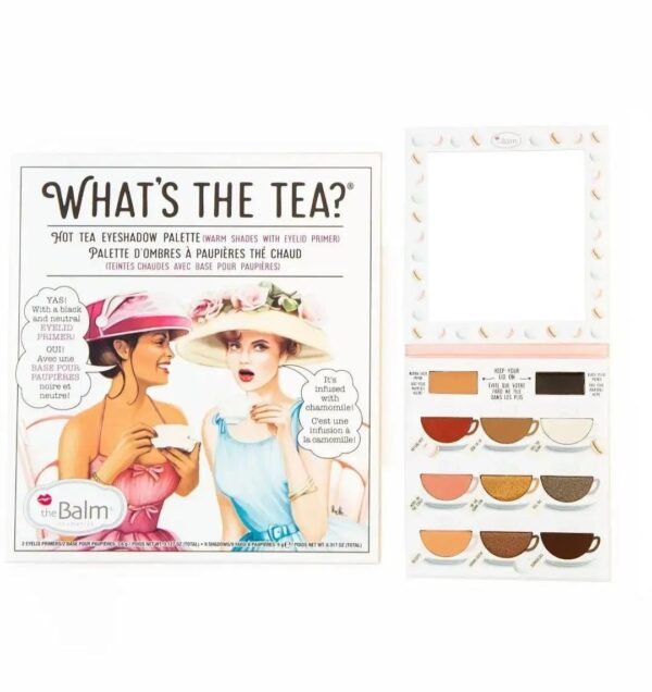 The Balm What Is The Tea Hot Tea Eyeshadow Palette ذا بالم واتس ذا تي هوت تي اي شدو باليت