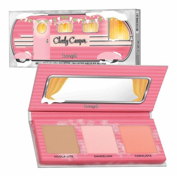 Benefit Cheeky Camper mini blush & bronzer palette بينفت باليت أحمر الخدود والبرونز