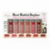 THE BALM MEET MATTE HUGHES VOL. 12 Set of 6 Mini lipstick ذا بالم ميت مات هيوز فول 12 سيت ميني ليبستك