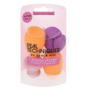 REAL TECHINIQUESMiracle  Complexion Sponges, 6 Coun ريل تكنيك  مجموعة اسفنجات