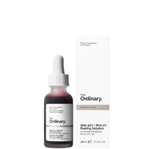 THE ORDINARY AHA 30% + BHA 2% Exfoliating Peeling Solution 30ML ذا اوردنري مقشر الأحماض