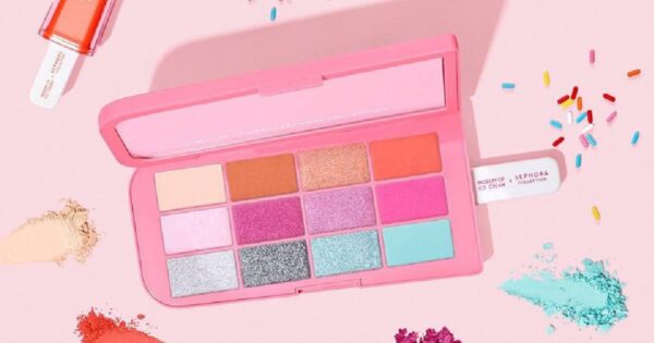 SephoraMuseum of Ice Cream x eye shadow paletteسيفورا ظلال العيون