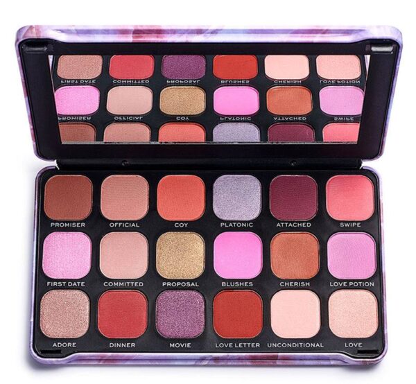 REVOIUTION FOREVER FLAWLESS UNCONDITIONAL LOVE PALETTE رفليوشن ظلال العيون