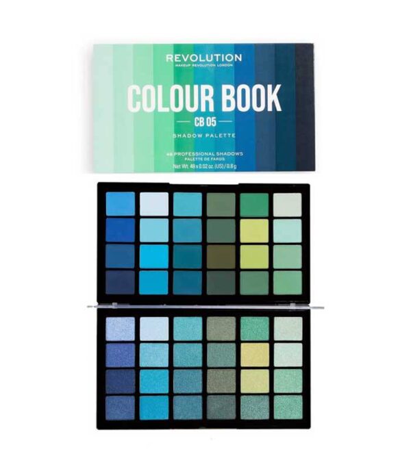 Revolution Colour Book Eyeshadow Palette CB05 رفليوشن ظلال العيون