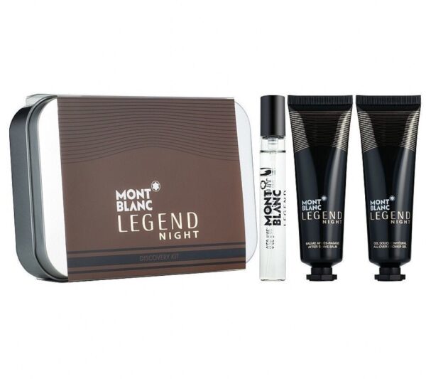 MONT BLANC LEGEND NIGHT KIT سيت عطر مونت بلانك ليجيند رجالي