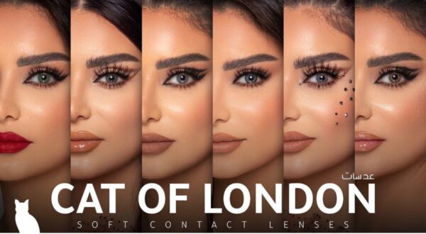 CAT OF LONDON SOFT CONTACT LENSES كات اوف لندن عدسات سنوية